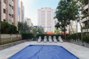 Apartamento 120m², 03 dormitórios (sendo 01 suíte), 03 banheiros e 02 vagas na garagem. Condomínio com Segurança, Portaria, Churrasqueira