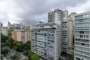 Apartamento 142,49m², 02 dormitórios (sendo 01 suíte), 02 banheiros e 02 vagas na garagem.  Condomínio com portaria, segurança, piscina, sauna