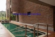 Apartamento Studio 36m², 01 dormitório, 01 banheiro e 01 vaga na garagem.  Condomínio com portaria, segurança 24hrs, piscina e academia.  Excelente