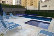 Apartamento 85m², 02 dormitórios, 01 banheiro e 01 vaga na garagem.  Condomínio com portaria 24h e playground.  Excelente localização