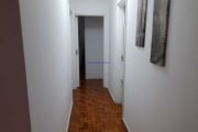 Apartamento 100m², 02 dormitórios (sendo 01 suíte), 02 banheiros e 01 vaga na garagem.  Condomínio com portaria e segurança 24hrs.