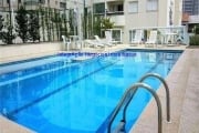 Apartamento 96m², 03 dormitórios (sendo 01 suíte), 02 banheiros e 02 vagas na garagem.  Condomínio com portaria, segurança 24hrs, piscina,