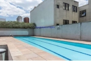 Apartamento 29m², 01 dormitório, 01 banheiro e 01 vaga na garagem.  Condomínio com portaria, segurança 24hrs, piscina, sauna, sala de ginástica.