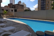 Apartamento 58m², 02 dormitórios, 02 banheiros e 02 vagas na garagem.  Condomínio com portaria, segurança 24hrs, piscina, academia, churrasqueira e ja