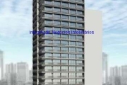 Apartamento Studio 24m², 01 dormitório e 01 banheiro; (Fotos Ilustrativas, previsão de entrega para Março/2024).  Condomínio com portaria e segurança.