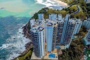 Apartamento 252m², 5 Suítes, 6 Banheiros e 3 Vagas na Garagem.  Condomínio de Frente Para O Mar, Churrasqueira, Jardim, Piscina, Piscina Infantil