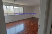 Apartamento 120m², 03 dormitórios (sendo 01 suíte), 02 banheiros e 01 vaga na garagem.  Condomínio com portaria 24hrs e salão de festa.