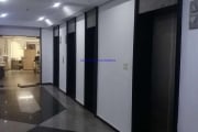 Conjunto Comercial 87m², 03 Salas, 02 banheiros e 02 vagas na garagem.  Condomínio com recepção e portaria 24h.  Excelente localização á 5 minutos