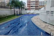 Apartamento 49m², 02 dormitórios, 02 banheiros e 01 vaga na garagem. Possui sacada.  Condomínio com portaria 24hrs, piscina, academia e salão de festa