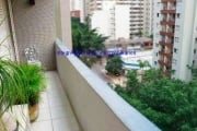 Apartamento 108m², 03 dormitórios, 03 banheiros, 01 vaga na garagem, varanda, Ar condicionado .  Ótima localização, apenas 3 quadras de distancia