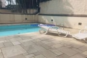 Apartamento 100m², 03 dormitórios (sendo 01 suíte), 03 banheiros e 02 vagas na garagem.  Condomínio com portaria 24hrs, piscina, salão de festa, sala