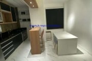 Apartamento 42m², 01 dormitório e 01 banheiro.  Condomínio com portaria e segurança.  Excelente localização