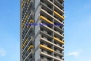 Apartamento Studio 24,97m², 01 dormitório e 01 banheiro;(Fotos ilustrativas).  Condomínio com Segurança, Portaria, Bicicletário, Lavanderia