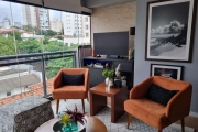 Apartamento 166m², 03 dormitórios (sendo 02 suítes), 05 banheiros e 02 vagas na garagem.  Condomínio com Segurança, Portaria, piscina, academia