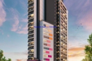 Apartamento 38,97m², 01 dormitório e 01 banheiro; ( Fotos ilustrativas, entrega prevista para Abril/2028).  Condomínio com portaria, segurança