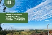 TERRENOS IDEIAIS PARA QUEM BUSCA DESCANSO E LAZER CERCADO PELA NATUREZA! VENHA CONHECER!