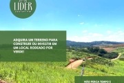 ADQUIRA UM TERRENO PARA CONSTRUIR OU INVESTIR EM UM LOCAL RODEADO DE VERDE, ACESSO À  LAGOS PARA PESCA E CACHOEIRAS! SAIBA MAIS!