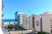 Apartamento 3 qts c/suíte mobiliado Vista Mar Sol da Manha Copacabana