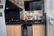 Apartamento com Sacada Gourmet no Tatuapé - 03 Vagas de Garagem - Lazer Completo