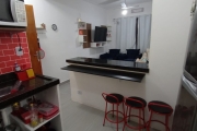 Excelente apartamento de 1 dormitório à venda no bairro do Caiçara em Praia Grande litoral sul de São Paulo