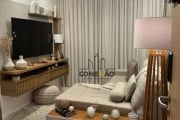 Apartamento com 1 dormitório à venda, 41 m² por R$ 585.000,00 - Campo Grande - Santos/SP