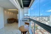 Apartamento com 2 dormitórios, 74 m² - venda por R$ 1.050.000 ou aluguel por R$ 7.000/mês - Embaré - Santos/SP