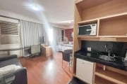 apartamento de um quarto mobiliado para locação