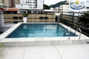 Cobertura com 4 dormitórios à venda, 220 m² por R$ 720.000,00 - Praia da Enseada – Aquário - Guarujá/SP