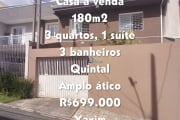 Amplo Sobrado com 3 quartos à venda