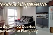 RESIDENCIAL SUNSHINE - Apartamento de 03 quartos mobiliado