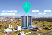 Lançamento apartamento 2 quartos, suíte, sacada, elevador e lazer no bairro jardim Sul, próximo condomínio Splêndido