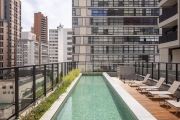 Pinheiros, apartamento novo, 48 metros, próximo metrô Oscar Freire, vaga de garagem