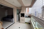 Apartamento com 3 dormitórios à venda, 120 m² por R$ 690.000,00 - Aviação - Praia Grande/SP