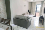 Apartamento de 2 dorm(s), sendo 1 suíte, 74m²,na Guilhermina em Praia Grande.