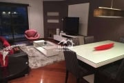 Apartamento todo mobiliado e equipado com 3 dormitórios à venda, 158 m² por R$ 1.596.000 - Brooklin Paulista - São Paulo/SP