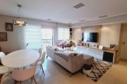 Vende apartamento em Moema Pássaros com 96m², 2 suítes, 2 vagas e depósito.