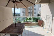 Vende apartamento duplex com 1 suíte, varanda e lazer completo em Moema.