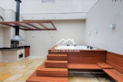 Vende ou aluga cobertura duplex com pé direito duplo, espaço gourmet com solarium e jacuzzi no Panamby.