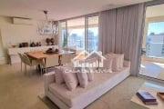 Vende apartamento com 274m², 3 suítes, 4 vagas, vista livre, varanda gourmet, no  Brooklin