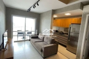 Aluga apartamento duplex mobiliado, com 58m² e 1 suíte, em Pinheiros.