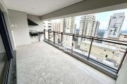 Vende apartamento de 109m², com 2 suítes, 2 vagas, varanda gourmet e lazer completo