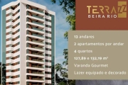 Terrazza Beira Rio - 127 m² com 4 quartos em Madalena - Recife - PE