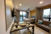 Excelente flat mobiliado localizado na praia de porto de galinhas, com com 25,80m², Cupe Summer - REF 4445