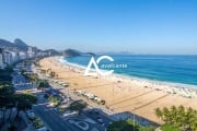 Cobertura de luxo Linear Frontal Mar à venda em Copacabana, Rio de Janeiro - 4 quartos, 4 suítes, 2 salas, 6 banheiros e 425m² de área.