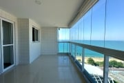 Apartamento Vista Mar, 3 quartos, 1 suíte com varanda, Varandão na sala, 111 m2 em Itaparica - Vila Velha/ES