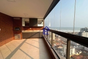 Apartamento com 3 dormitórios à venda, 145 m² por R$ 1.600.000,00 - Vila Guilhermina - Praia Grande/SP