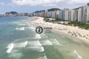 Apartamento com 3 suítes e vista total mar