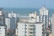 Apto Ocian, com 1 dorm, 1 banheiro, 1 vaga, varanda, lazer. Vista mar,  44,32m²