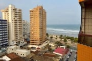 Cobertura, 2 dorms com sacadas, vista mar, 121 m2 - P. Grande - Ocian 100m praia