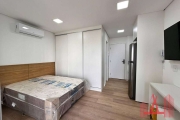 Apartamento Studio MOBILIADO para Locação com 1 dormitório com varanda ampla, com 27 m² - Vila Clementino